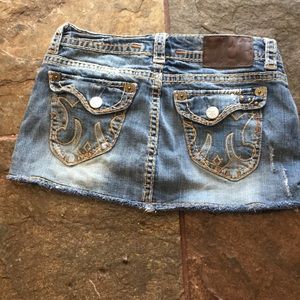 The BUCKLE MEK Women's Size: 26. Denim jean skirts